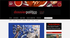 Desktop Screenshot of dossierpolitico.com